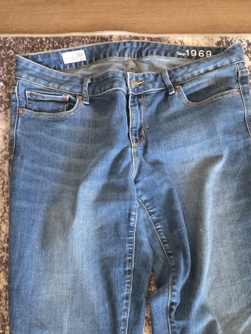 GAP Straight Leg Women's Blue Denim Jeans